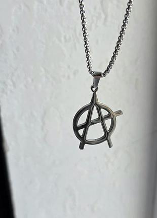 Кулон anarchy sign 4
