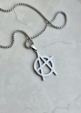 Кулон anarchy sign 2