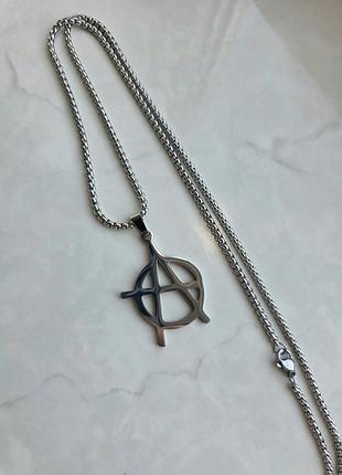 Кулон anarchy sign 6