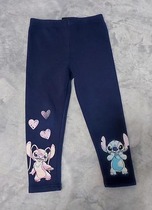 Лосины stitch на девочку р.2-3 2