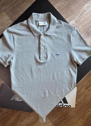 Футболка-поло lacoste оригинальная коллабация с j.crew.