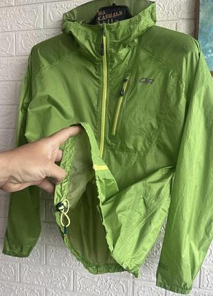 Вітровка outdoor research packable pertex shield жіноча рм складається у кишеню ультра легка куртка від дощу 6