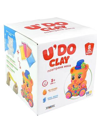 Набор для творчества strateg "медведь u'do clay" (30844) 5108951