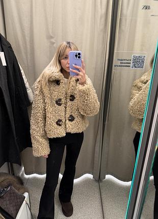Шубка zara