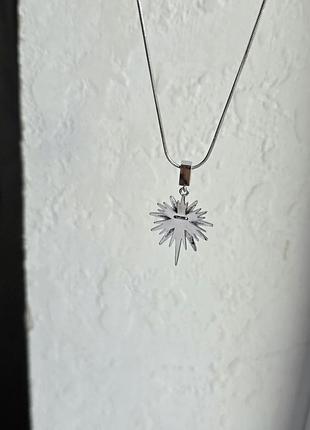 Кулон silver stella polaris 4