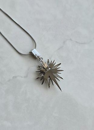 Кулон silver stella polaris 5