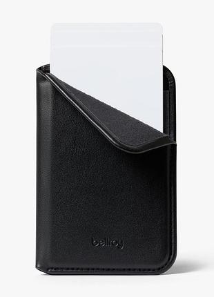 Чохол гаманець bellroy mag wallet для iphone, pixel магнітний гаманець для кредитних карток/ black