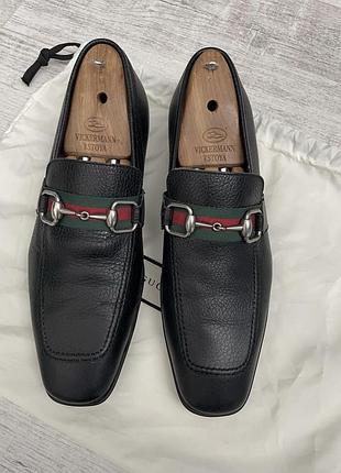 Чоловічі туфлі gucci horsebit 2