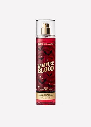 Парфумований спрей міст для тіла bath and body works vampire blood