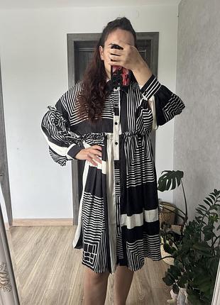 Сукня л/хл на довгий рукав 3