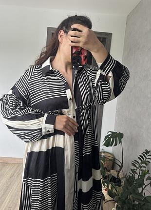 Сукня л/хл на довгий рукав 4