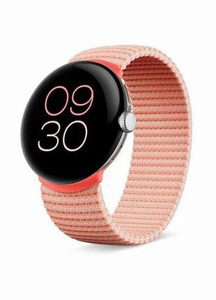 Ремешок google stretch band для pixel watch 1, 2, 3 - 41mm (rose) (ga03274)