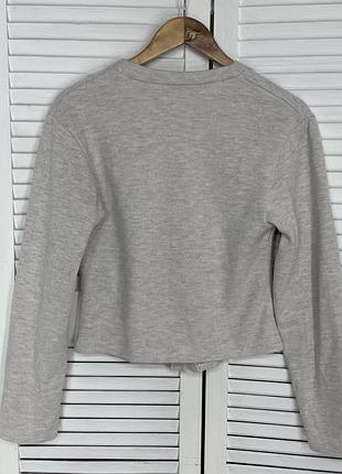 Бежевий кардиган zara 4