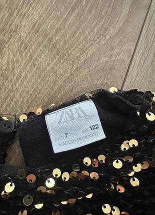 Блискуча сукня zara 2