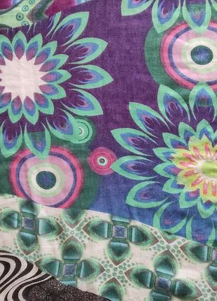 Desigual большой яркий шарф 6