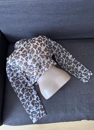 Блуза в леопардовий принт prettylittlething 3