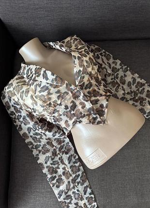 Блуза в леопардовий принт prettylittlething 2