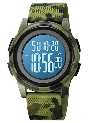 Мужские наручные часы skmei military new кварцевые, с секундомером.