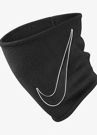 Баф nike fleece neckwarmer 2.0 black/white osfm чорний уні osfm