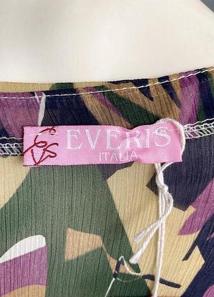 Нова подовжена жіноча блуза-туніка everis з воланами (розмір m-l) 7