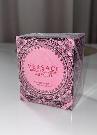 Парфуми versace bright crystal absolu духи жіночі версаче аромат квітковий зі шлейфом
