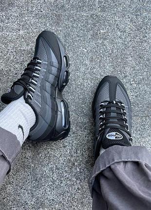 Кроссовки nike air max 95 black&amp;grey 2