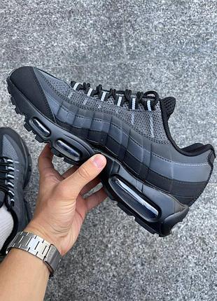 Кроссовки nike air max 95 black&amp;grey 6