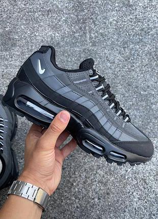 Кросівки nike air max 95 black&grey