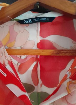 Блуза zara размер l 4