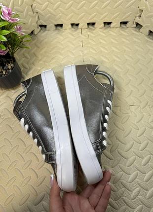Оригинальные кроссовки adidas кожаные 4