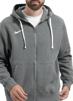 Сіре худі на молнії nike