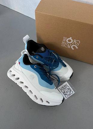 Кроссовки on cloudtilt x loewe blue / white 2
