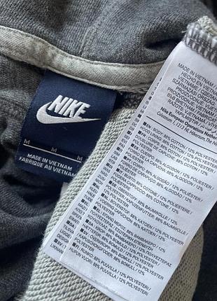 Сіре худі на молнії nike 6