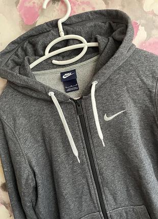 Сіре худі на молнії nike 8