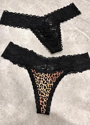 Набір трусиків victoria’s secret трусики вікторія сікрет