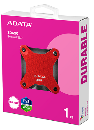 Портативний диск adata sd620 1tb червоний 2