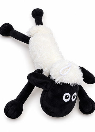 🐑 мягкая игрушка барашек – 65 см 3