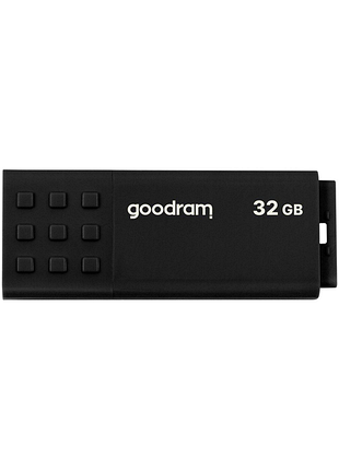 Накопичувач goodram ume3 32gb usb 3.2 gen 1 (ume3-0320k0r11) чорний