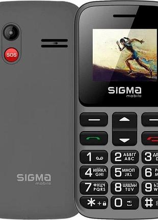 Мобільний телефон sigma mobile comfort 50 hit сірий