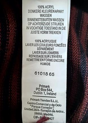 Свитер cedar wood state (primark),100% акрил 10
