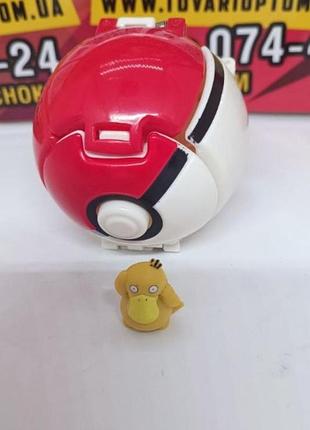 Пикачу шар покемон pokemon pikachu мяч покеболл детская игрушка покебол игрушка pokemon go с фигуркой