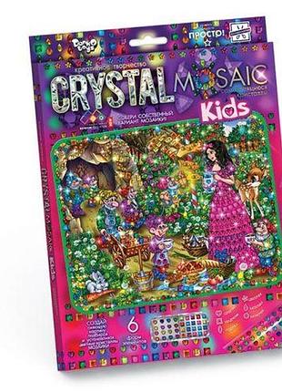Набір для креативної творчості "crystal mosaic kids", "білоснежка"