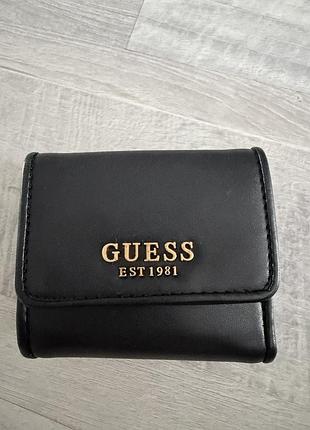 Гаманець чорний guess