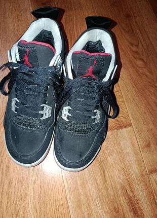 Кроссовки jordan (bred) подростковые, мужские