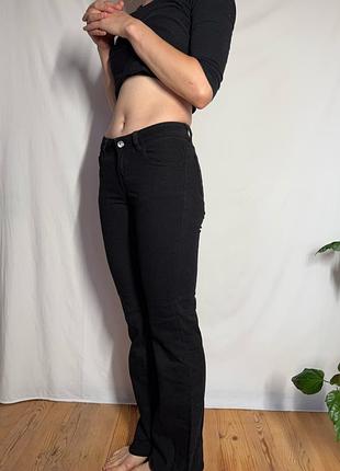 Чорні джинси кльош h&m divided т4 3