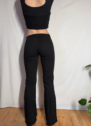 Чорні джинси кльош h&m divided т4 4