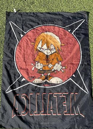 Прапор флаг металіка metallica vintage merch 1999