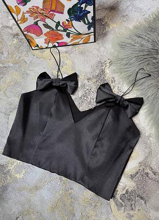 Топ с бантами zara 2