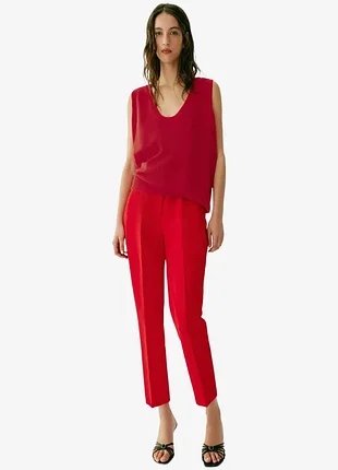 Укорочені штани слім фіт zara