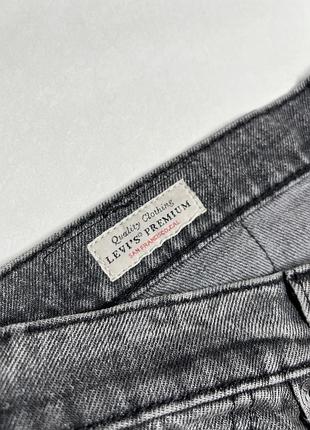 Сірі джинси levi’s premium т4 6